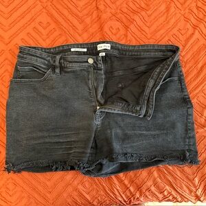 Ava & Viv Black Classic Straight-Leg Jeans